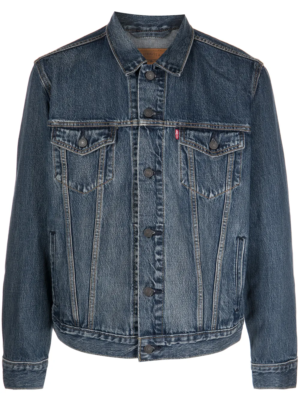 Example blue Levi’s denim jacket listing on eBay