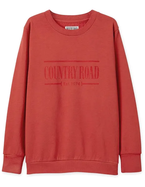 Country Road Heritage Logo Sweatshirt S
